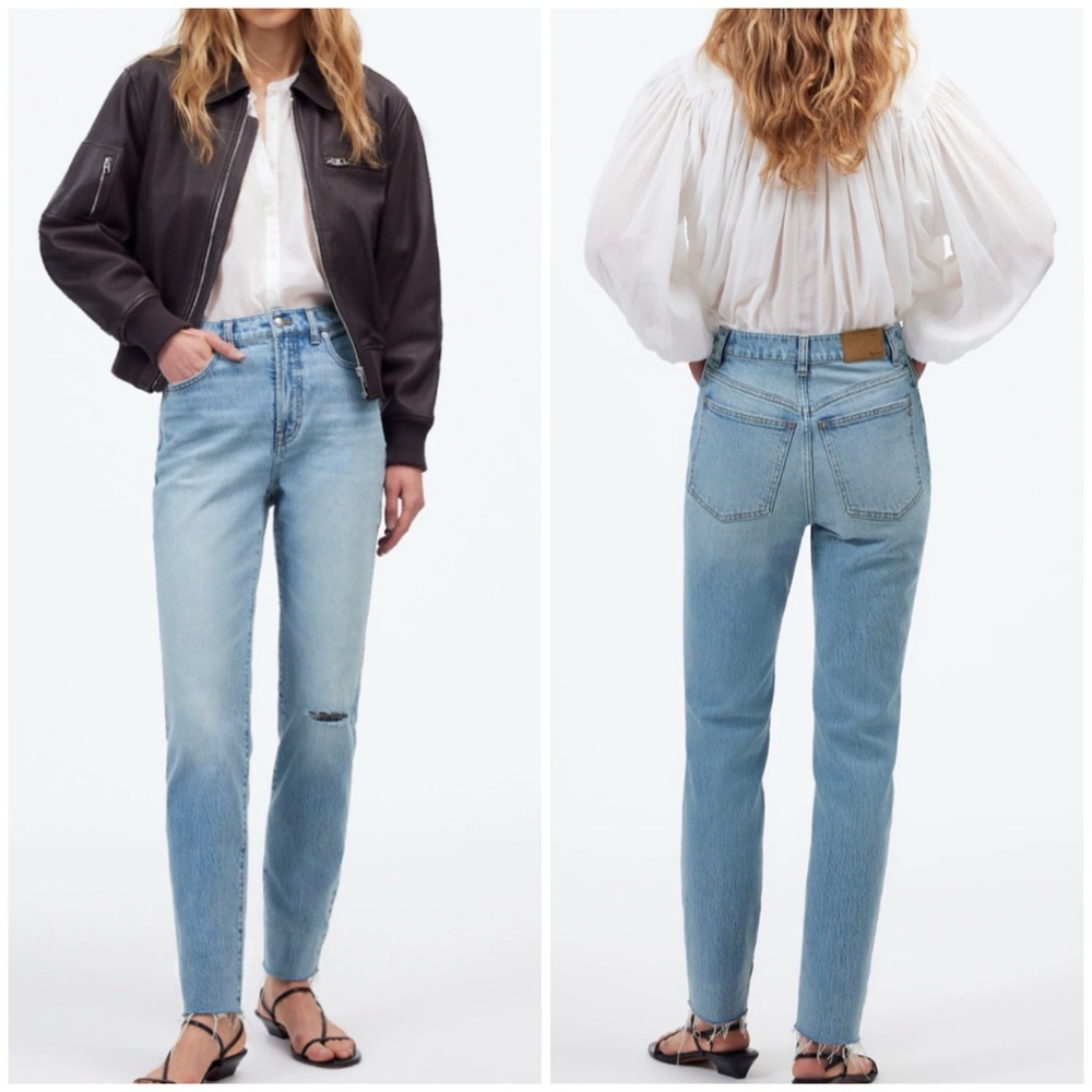 Madewell The Perfect Vintage Jean in Hernando
Wash: Raw Hem Edition